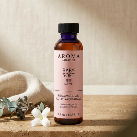 Baby Soft Premium Long-Lasting Fragrance & Essential Oil | For Diffusers, Candles & Soaps - Aromar