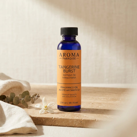 Tangerine Burst Premium Long-Lasting Fragrance & Essential Oil | For Diffusers, Candles & Soaps - Aromar