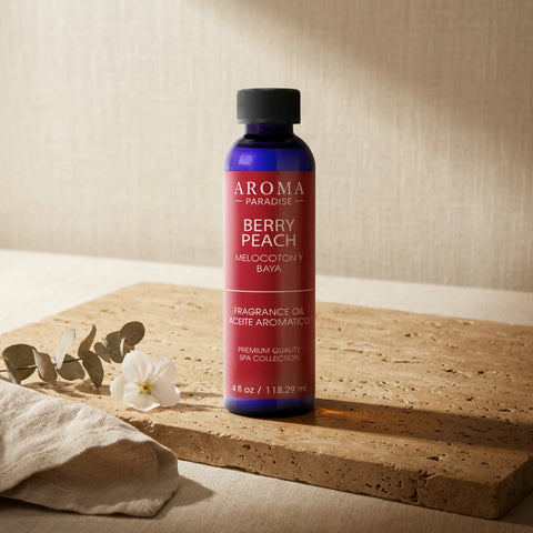 Berry Peach Premium Long-Lasting Fragrance & Essential Oil | For Diffusers, Candles & Soaps - Aromar
