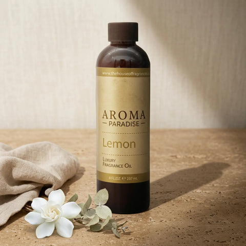Lemon Premium Long-Lasting Fragrance & Essential Oil | For Diffusers, Candles & Soaps - Mystic Romance