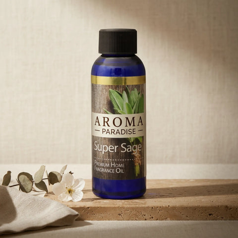 Super Sage Premium Long-Lasting Fragrance & Essential Oil | For Diffusers, Candles & Soaps - Mystic Romance