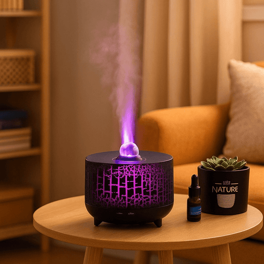 Crystal Ball Essential Oil Scent Diffuser Humidifier (with remote)