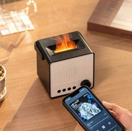 Square Bluetooth Essential Oil Scent Diffuser Humidifier - Default Title