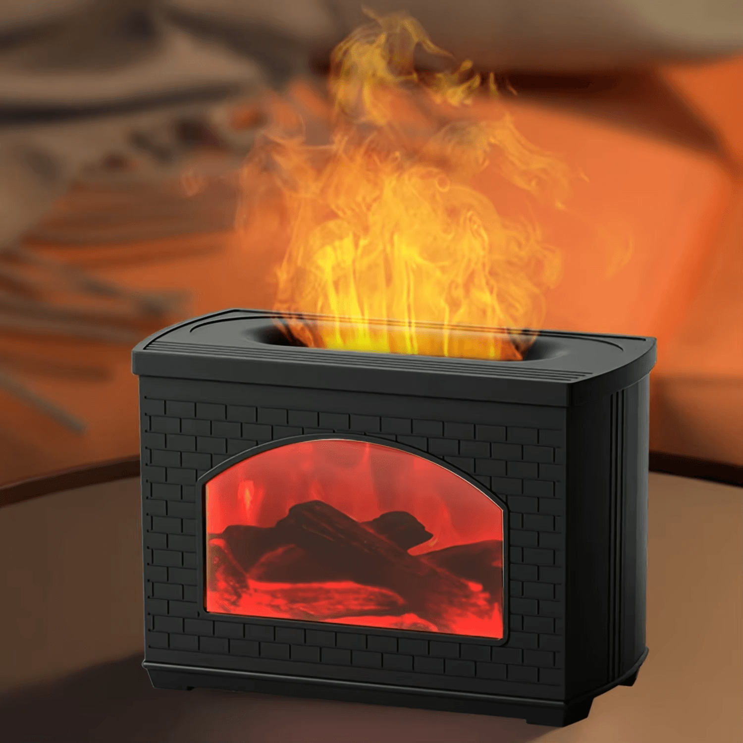 Brick Fireplace