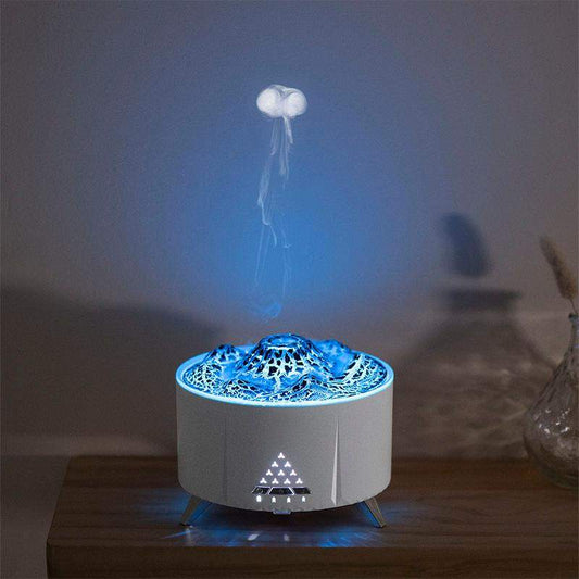 Jellyfish Essential Oil Scent Diffuser Humidifier - White / No