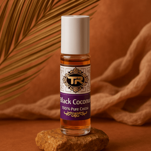 Black Coconut roll-on perfume body oil - Aroma Paradise