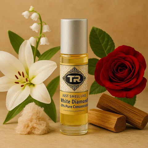 White Diamond roll-on perfume body oil - Aroma Paradise