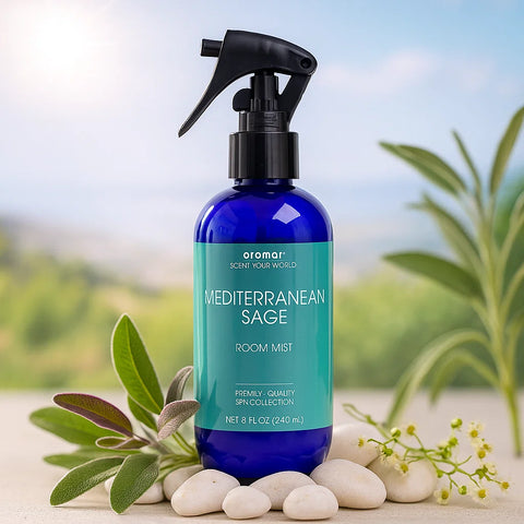 Mediterranean Sage room mist spray 8oz - Aroma Paradise