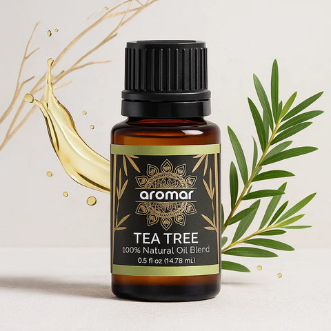 Tea Tree Essential Oil – Aromar - 100% Pure & Natural Aromatherapy Oil fragrance oil - Aroma Paradise