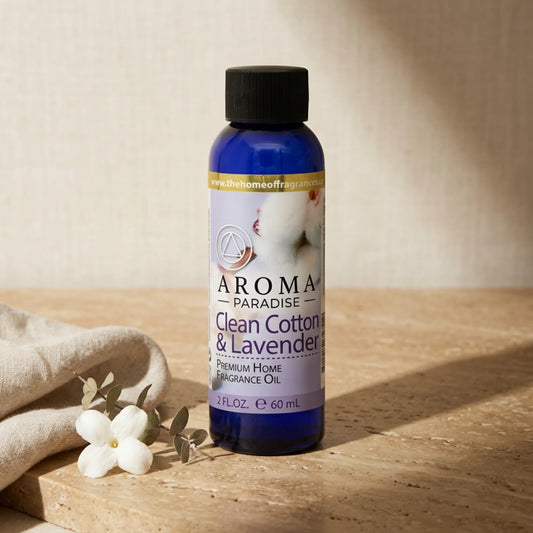 Clean Cotton Lavender Premium Long-Lasting Fragrance & Essential Oil | For Diffusers, Candles & Soaps - Mystic Romance