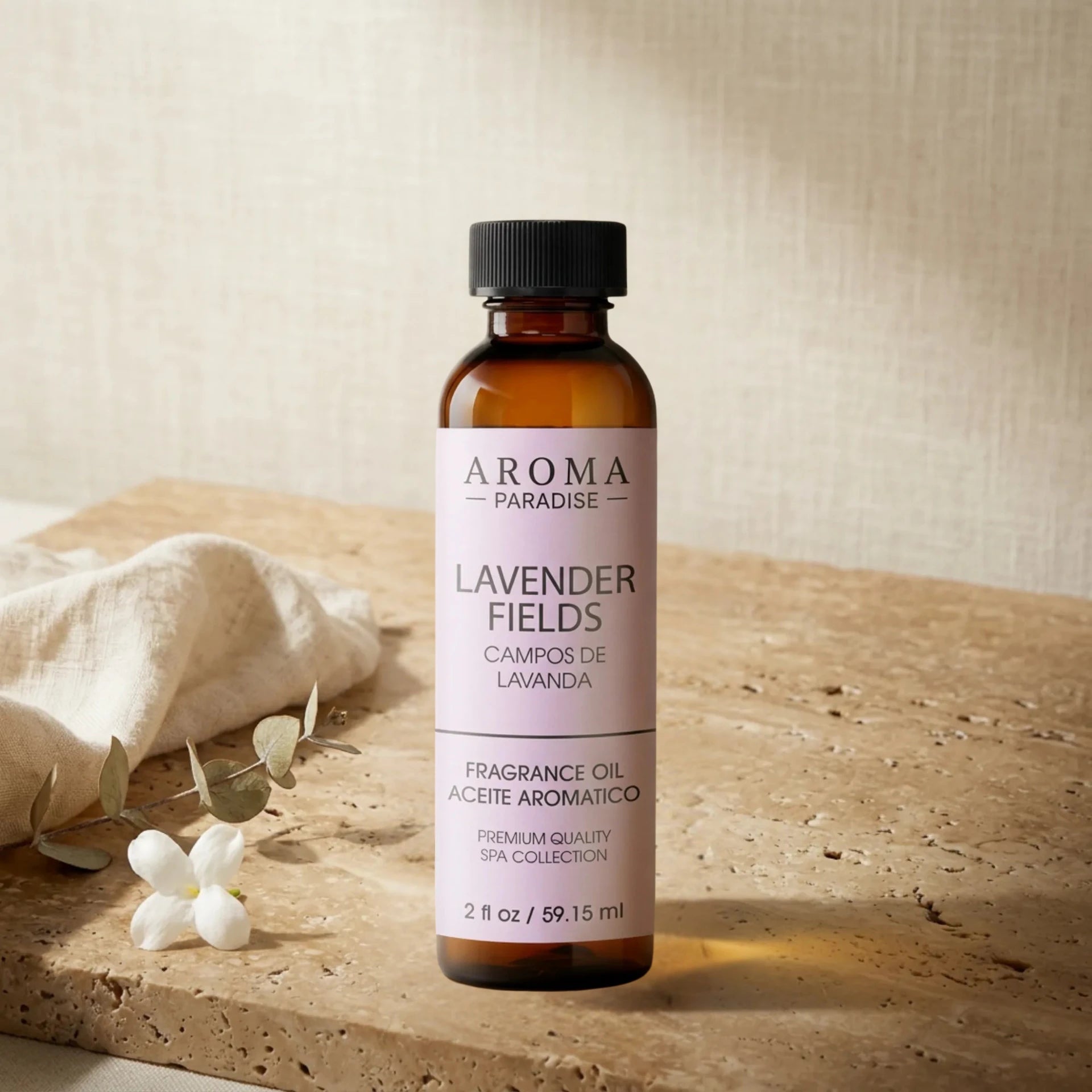 Lavender Fields Premium Long-Lasting Fragrance & Essential Oil | For Diffusers, Candles & Soaps - Aromar