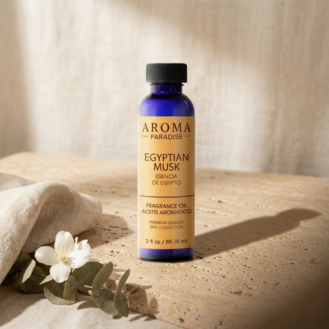 Egyptian Musk Premium Long-Lasting Fragrance & Essential Oil | For Diffusers, Candles & Soaps - Aromar