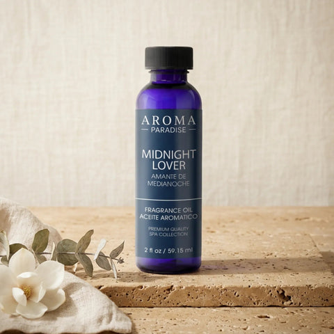 Midnight Lover Premium Long-Lasting Fragrance & Essential Oil | For Diffusers, Candles & Soaps - Aromar