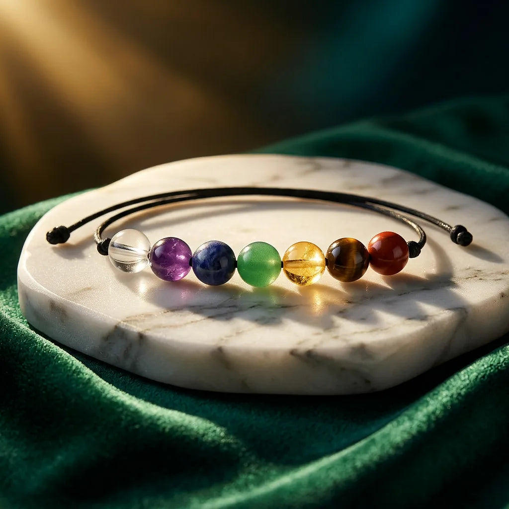 Gemstone Bracelet Collection for Luck, Protection, Anxiety, Stress, Calm & Love — view 1