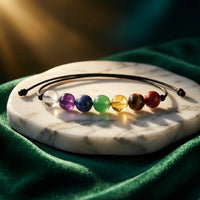 Gemstone Bracelet Collection for Luck, Protection, Anxiety, Stress, Calm & Love