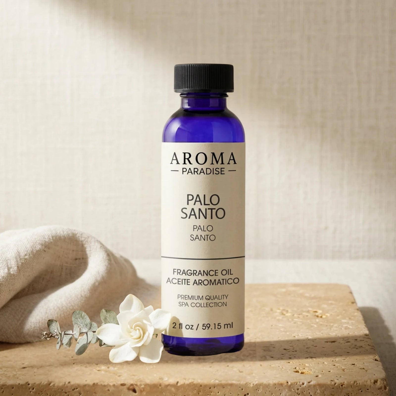 Palo Santo Premium Long-Lasting Fragrance & Essential Oil | For Diffusers, Candles & Soaps - Aromar