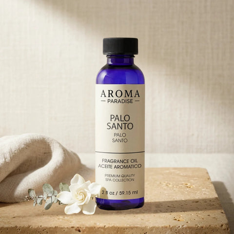 Palo Santo Premium Long-Lasting Fragrance & Essential Oil | For Diffusers, Candles & Soaps - Aromar