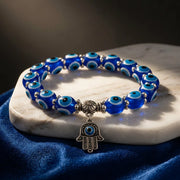 Evil Eye Bracelet - 8mm (Blue Regular) — view 1