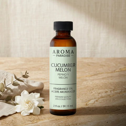 Cucumber Melon Premium Long-Lasting Fragrance & Essential Oil | For Diffusers, Candles & Soaps - Aromar