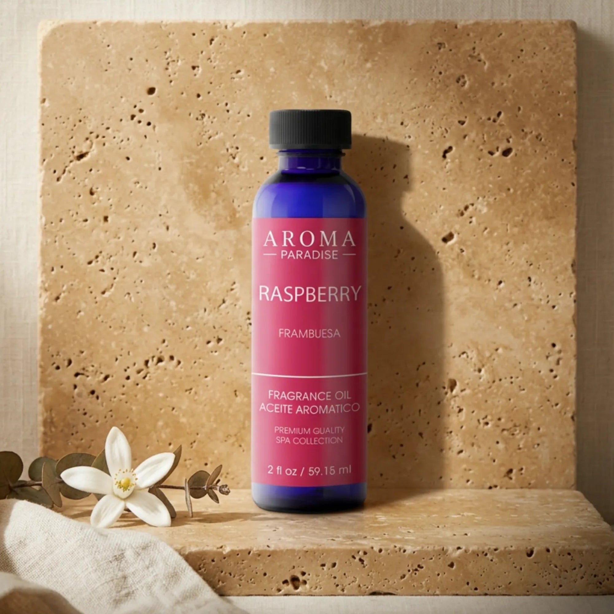 Raspberry Premium Long-Lasting Fragrance & Essential Oil | For Diffusers, Candles & Soaps - Aromar