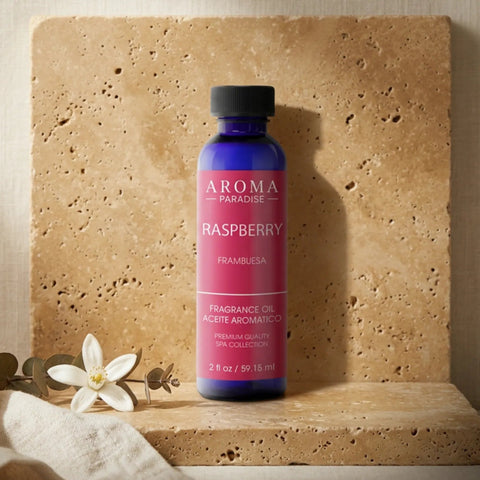 Raspberry Premium Long-Lasting Fragrance & Essential Oil | For Diffusers, Candles & Soaps - Aromar