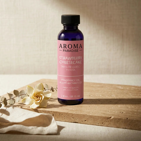 Strawberry Cheesecake Premium Long-Lasting Fragrance & Essential Oil | For Diffusers, Candles & Soaps - Aromar