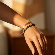 Magnetic Evil Eye Bracelet - 8mm — view 2