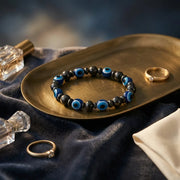Magnetic Evil Eye Bracelet - 8mm — view 3