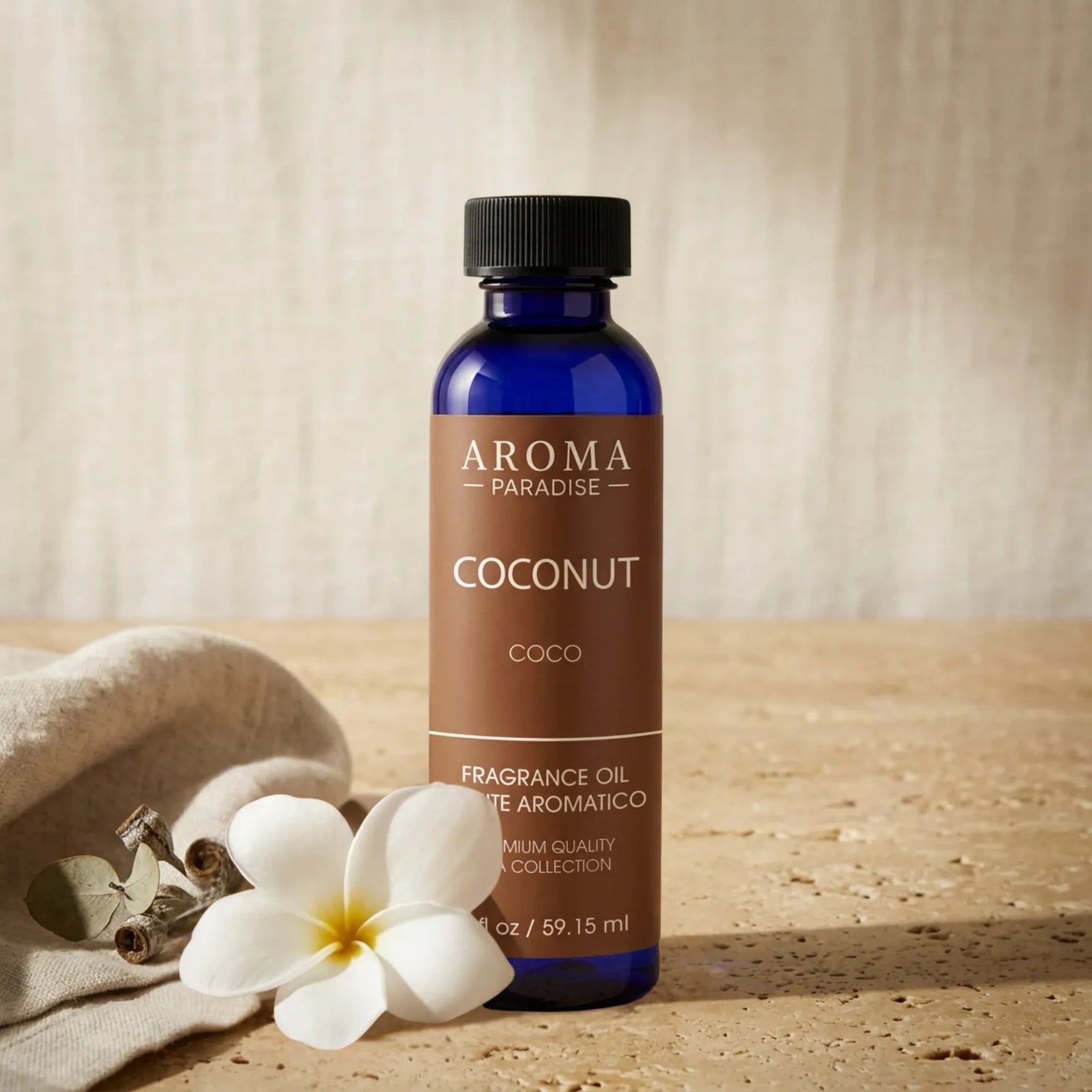 Coconut Premium Long-Lasting Fragrance & Essential Oil | For Diffusers, Candles & Soaps - Aromar