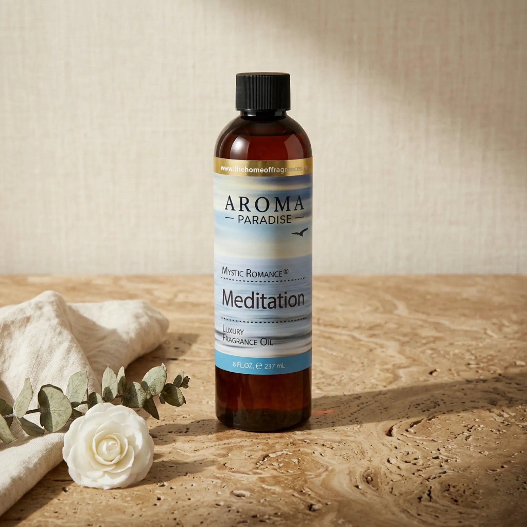 Meditation Premium Long-Lasting Fragrance & Essential Oil | For Diffusers, Candles & Soaps - Mystic Romance
