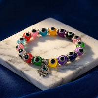 Evil Eye Bracelet - 8mm (Multicolor Regular)
