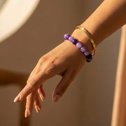 Amethyst Crystal Bracelet — view 2