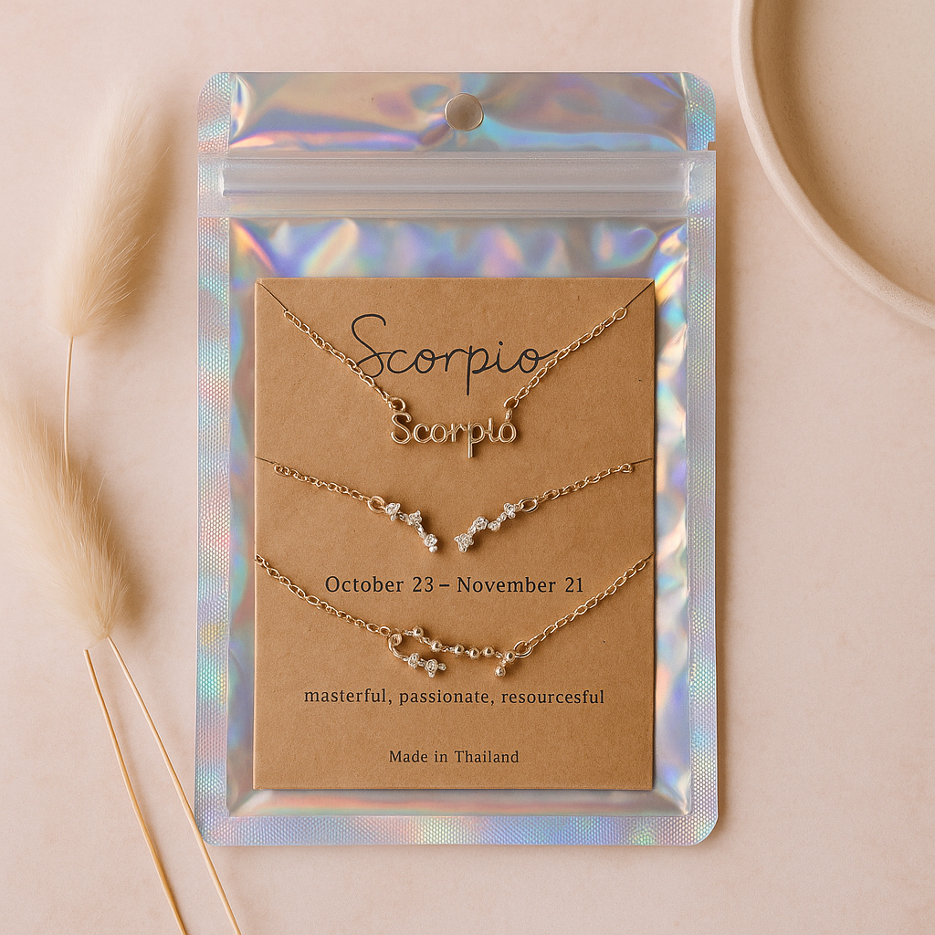 Zodiac Bracelet - Scorpio ( 3 pc )