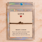 Make A Wish Love Bracelet - Om Collection - crystal wish bracelet - image 7 - Aroma Paradise