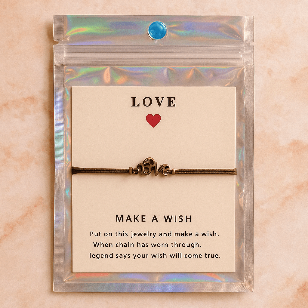 Make A Wish Love Bracelet - Om Collection - crystal wish bracelet - image 7 - Aroma Paradise
