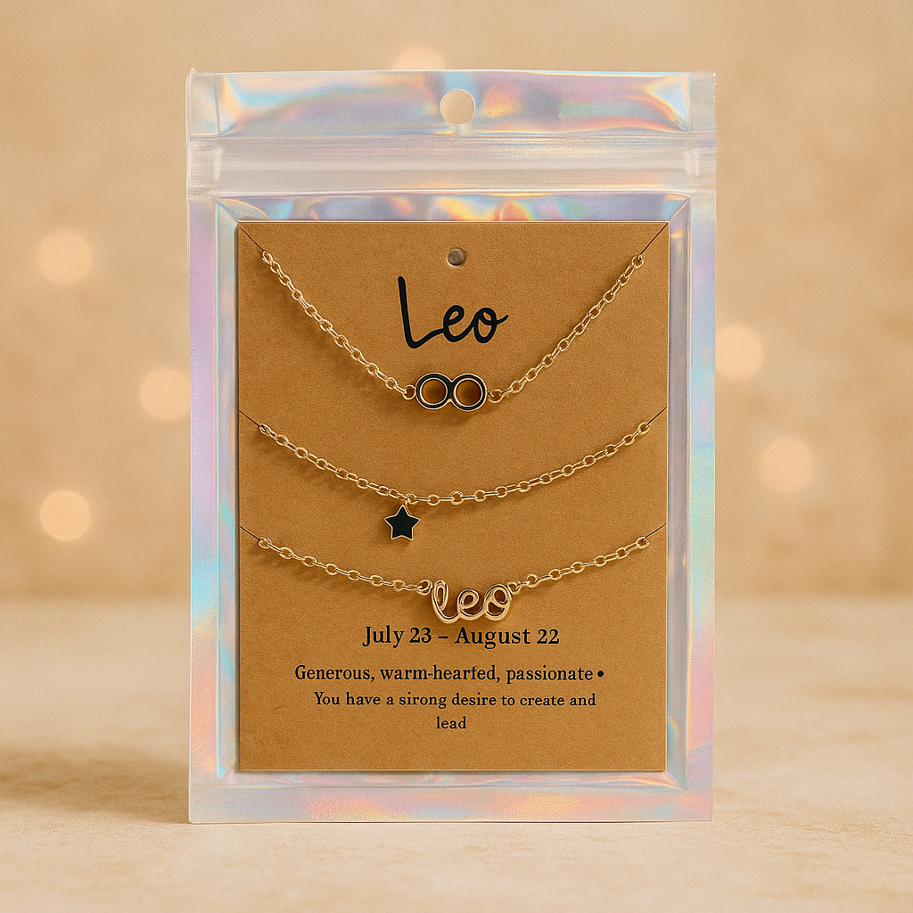 Zodiac Bracelet - Leo ( 3 pc )