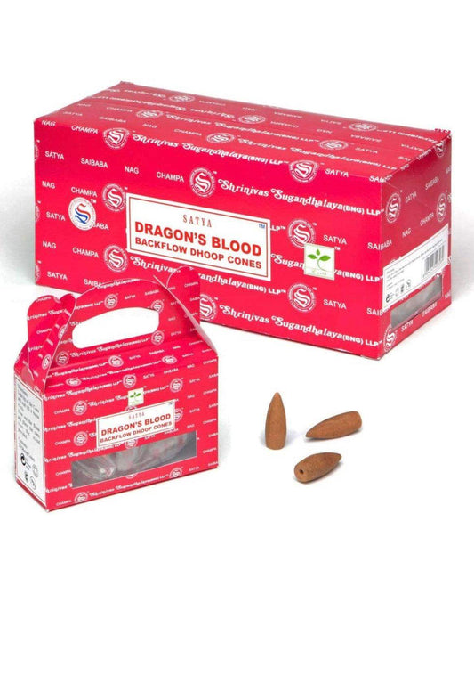 Satya Dragon Blood Backflow Cones - Default Title