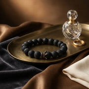 Crown Bracelet With Lava - 10mm — view 3