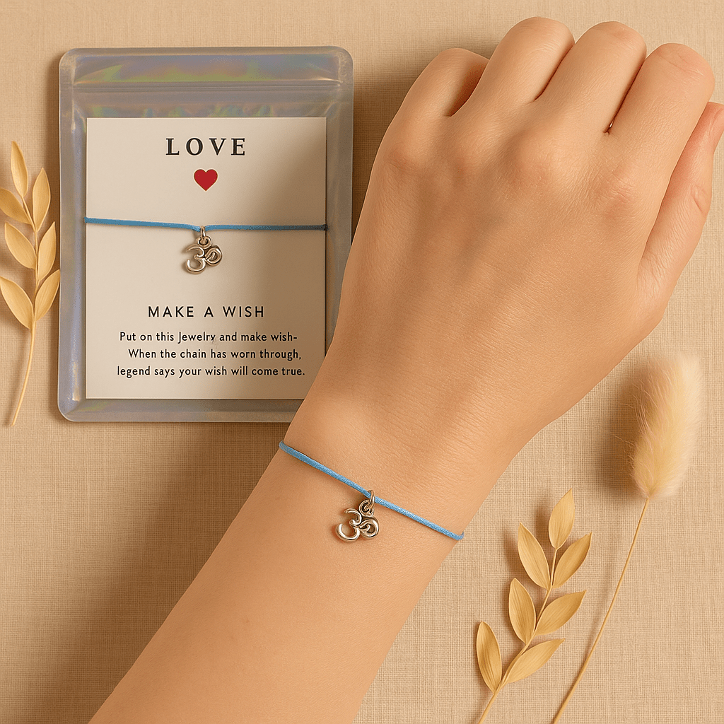 Make A Wish Love Bracelet - Om Collection - crystal wish bracelet - image 6 - Aroma Paradise