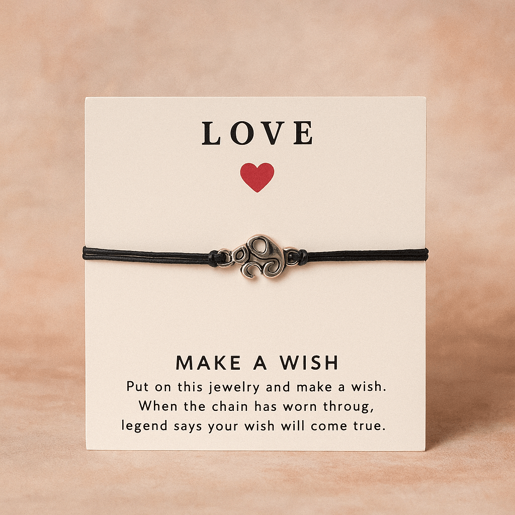 Make A Wish Love Bracelet - Om Collection - crystal wish bracelet - image 8 - Aroma Paradise