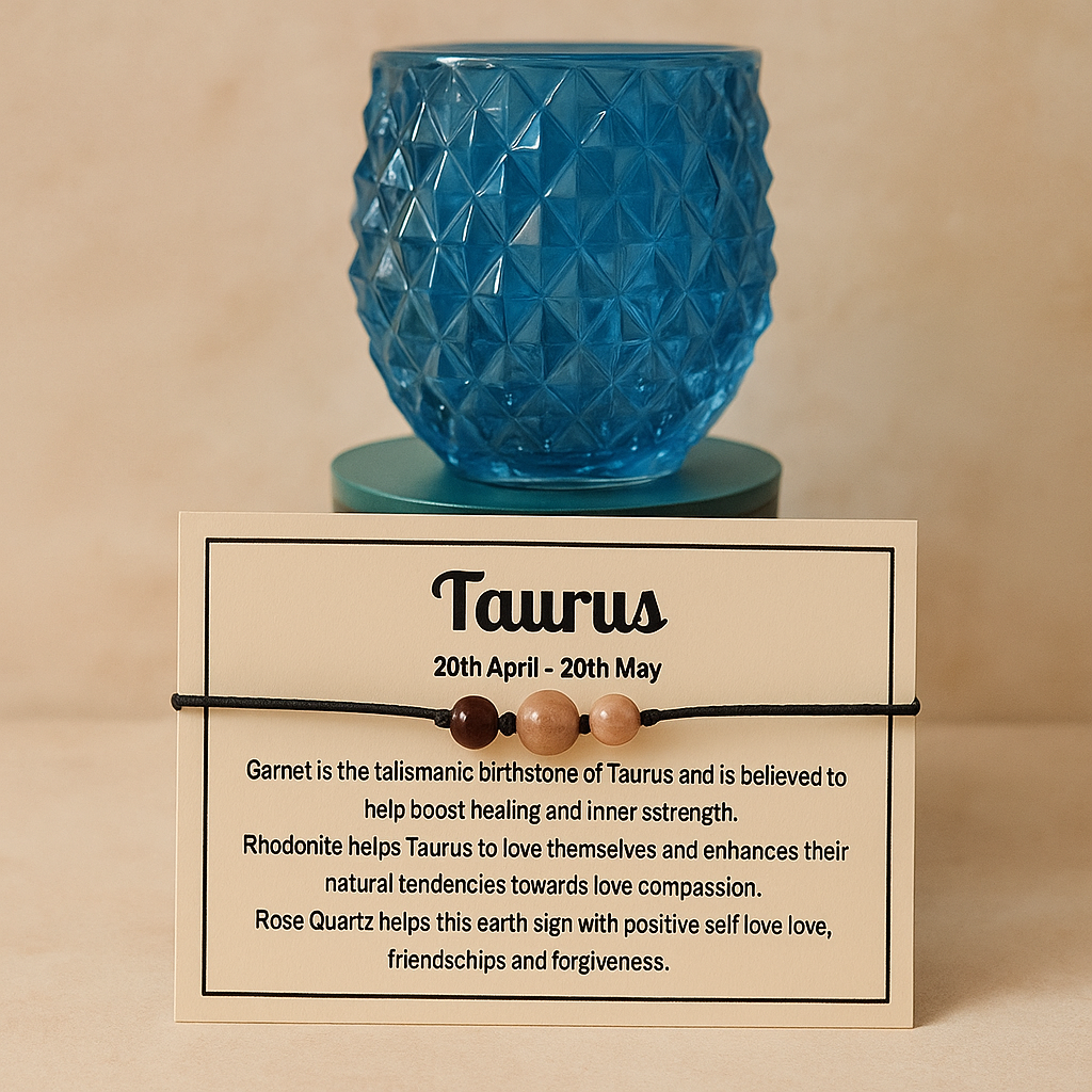 Stone Zodiac Bracelet - Taurus