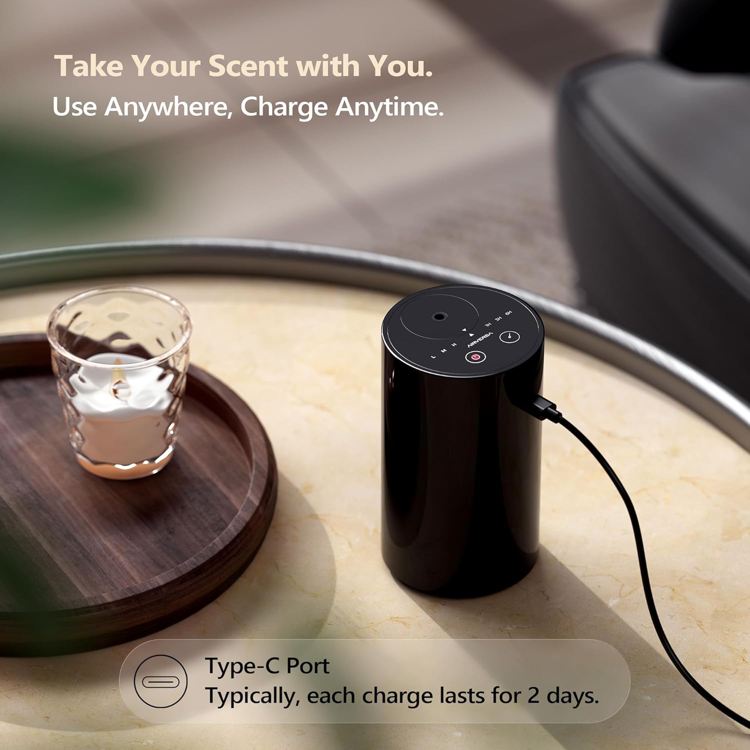Portable waterless cold air scent diffuser starter kit - image 6
