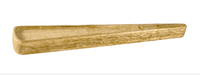 Wooden boat incense holder