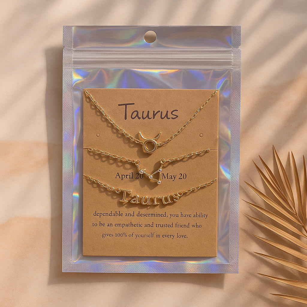 Zodiac Bracelet - Taurus ( 3 pc )