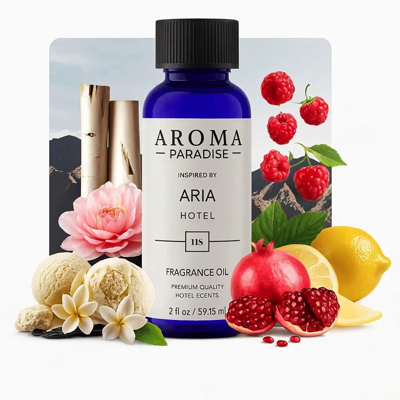Aria Hotel Inspired Fragrance Oil by Aroma Paradise – Premium Long-Lasting Scent for Diffusers, Candles & Soaps