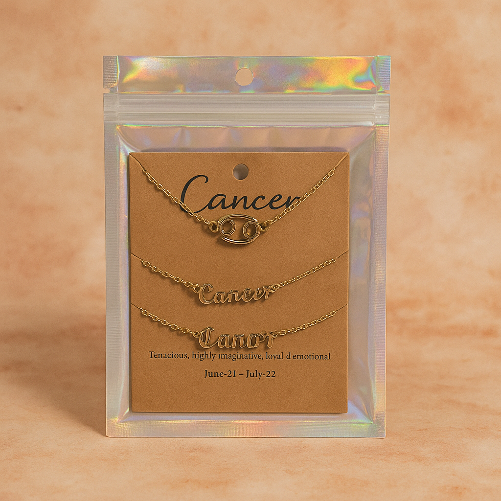 Zodiac Bracelet - Cancer ( 3 pc )