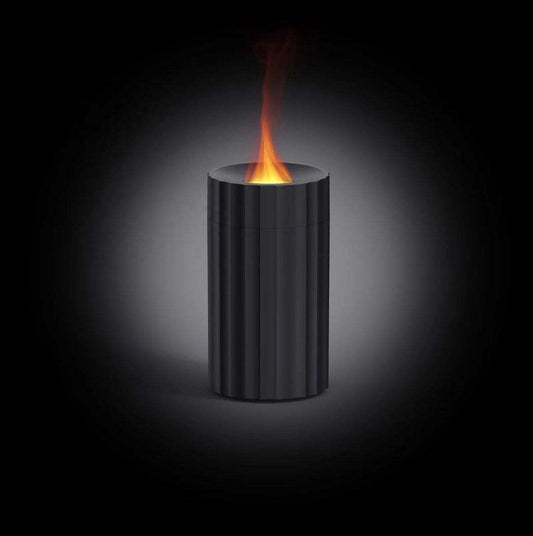 Warm Flame Cup Essential Oil Scent Diffuser Humidifier - Black