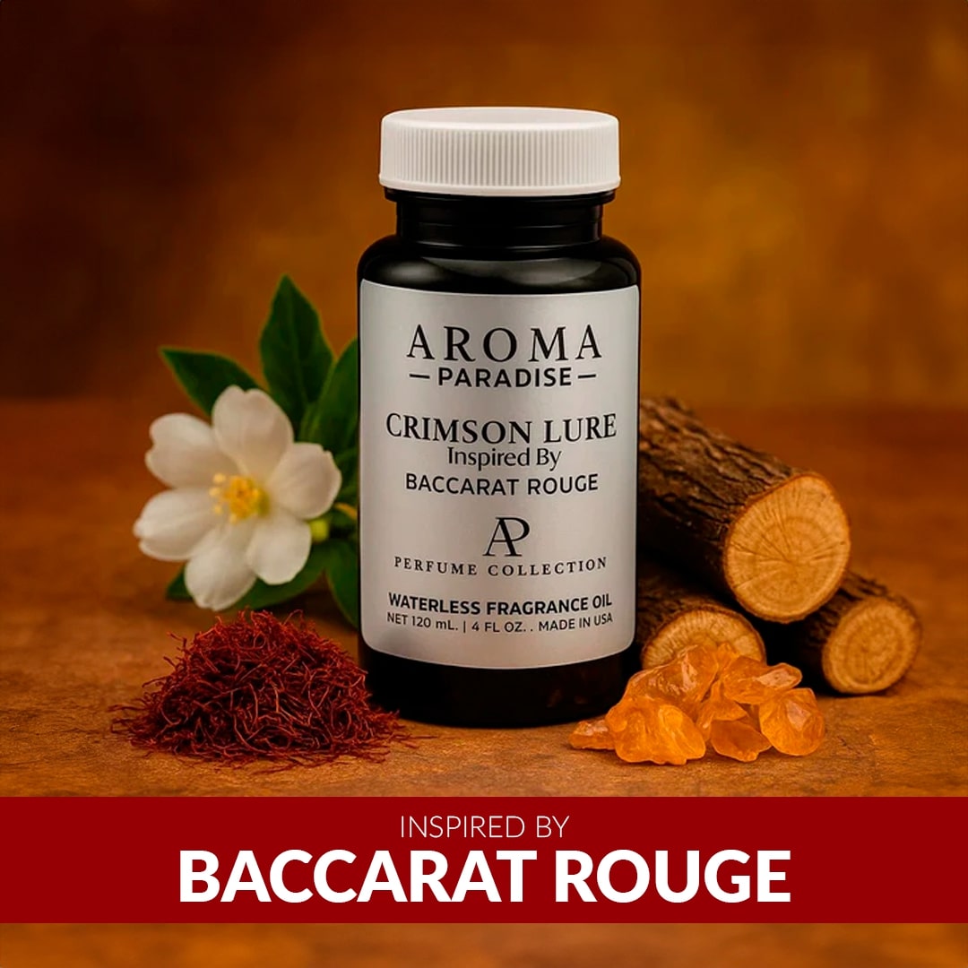 Baccarat Rouge Perfume Inspired Waterless Fragrance Oil - Crimson Lure ...