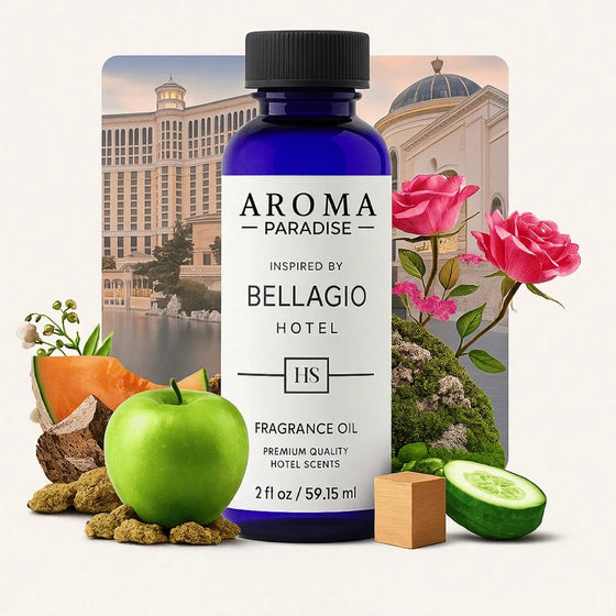 Bellagio Hotel Inspired Fragrance Oil by Aroma Paradise – Premium Long-Lasting Scent for Diffusers, Candles & Soaps