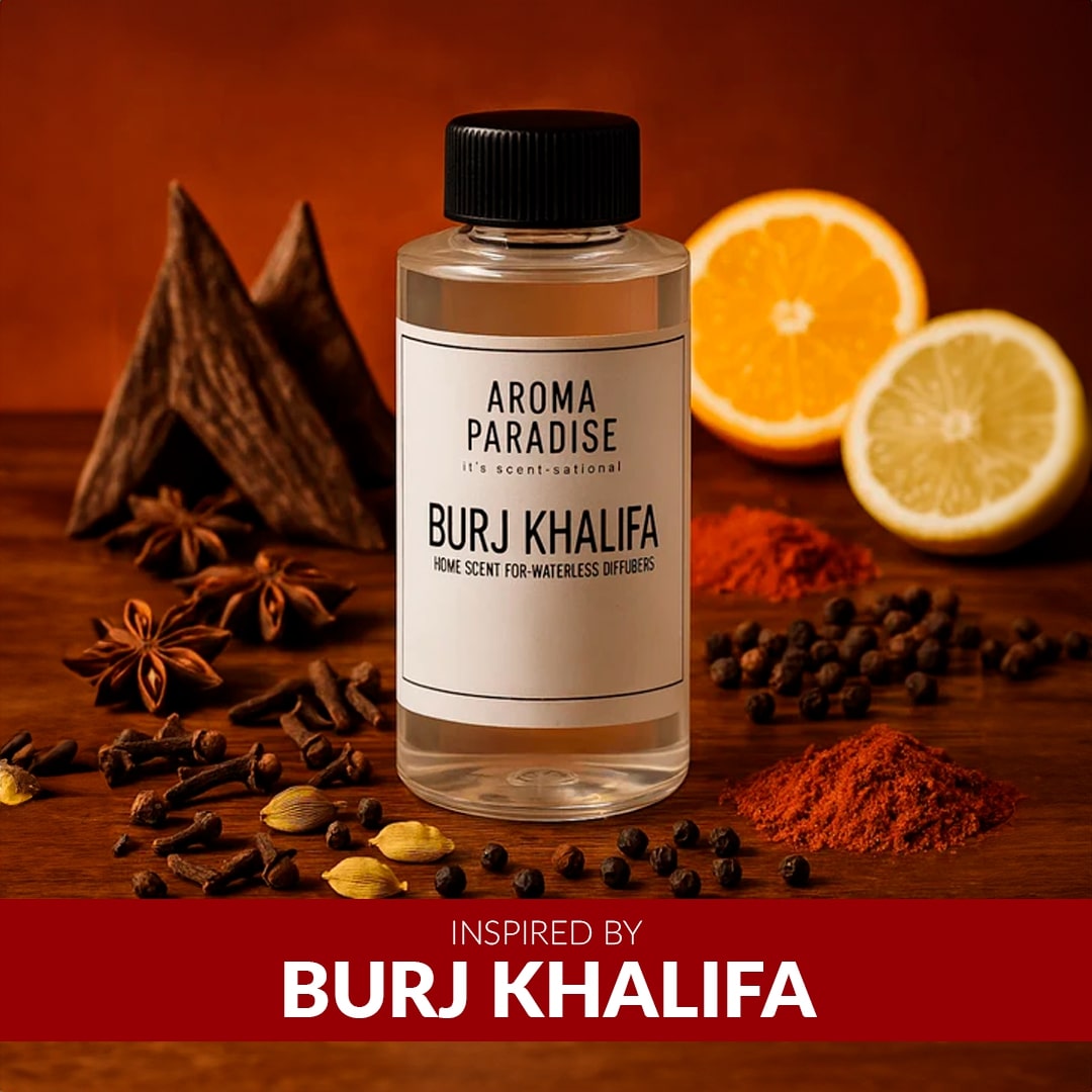 Burj Khalifa Waterless Fragrance Oil (60 ml) - Aroma Paradise